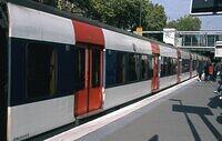 RER (commuter rail) train from CDG to downtown Paris