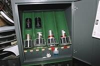 lens cabinet; I have lenses for 1.33, 1.85, and scope (1.66 is accommodated with Magna-Com attachments