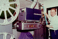 [Side Cinerama Projector]